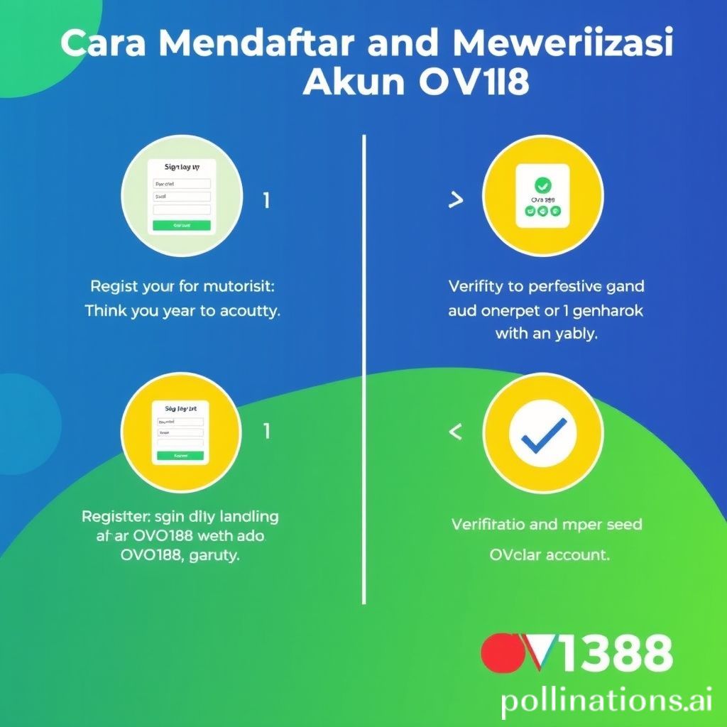 Cara Mendaftar dan Memverifikasi Akun OVO188